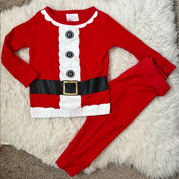 Santa Pajamas 🎅🏻 | 2-piece Snug Fit | 2T - Picture 1 of 8